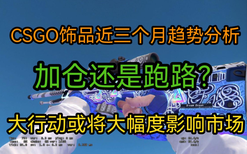 【CSGO理财】目前CSGO饰品市场加仓还是跑路?大行动或将大幅度影响市场!近三个月饰品趋势分析!哔哩哔哩bilibili