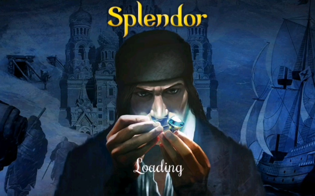 聚会常见游戏splendor璀璨宝石