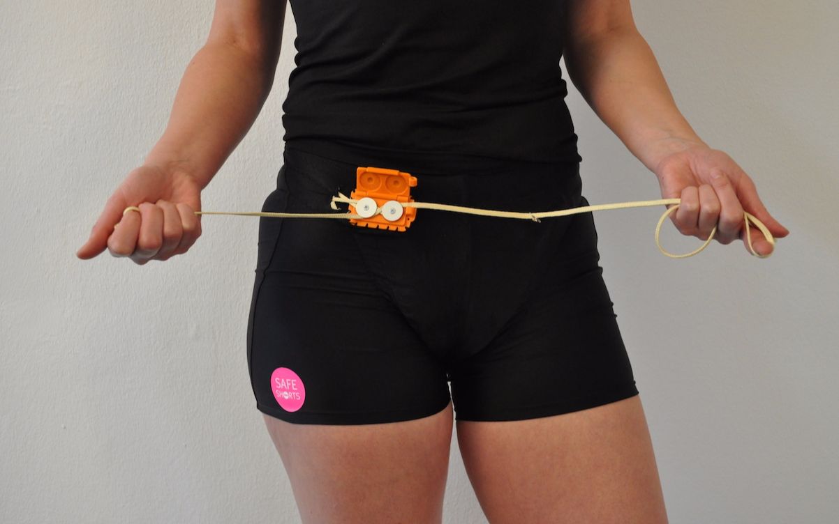 德国人发明防强奸内裤,一拉绳子,色狼就会被吓跑