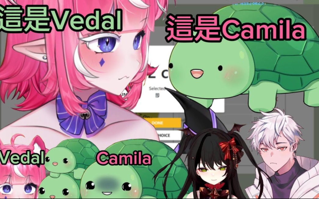 【长篇】【Camila】交换V皮!一键无衣的Camila皮 表情异常丰富的Vedal皮 把更多V拉进称赞修罗场哔哩哔哩bilibili