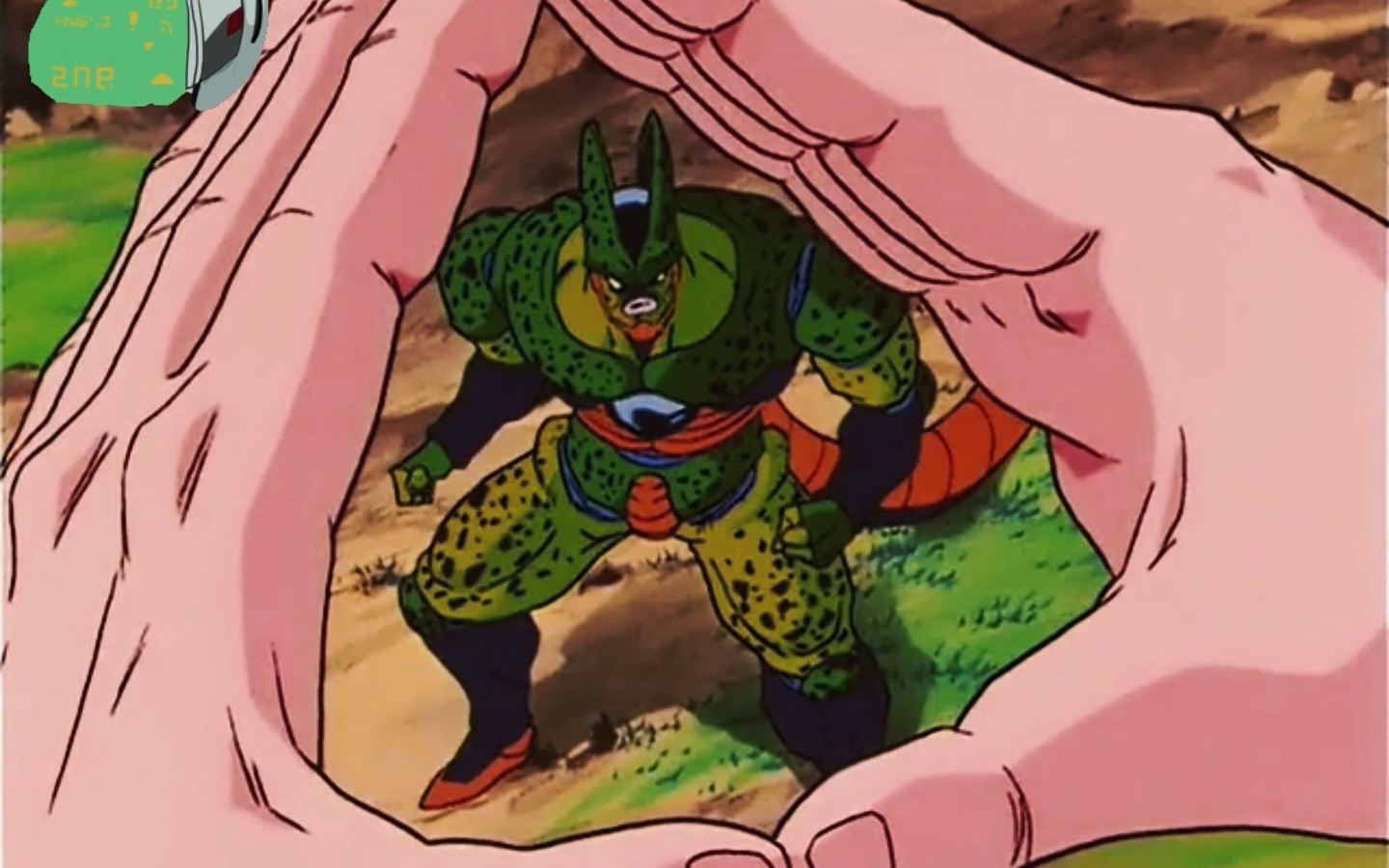 天津饭龙珠z最后的高光—新气功炮狂轰沙鲁