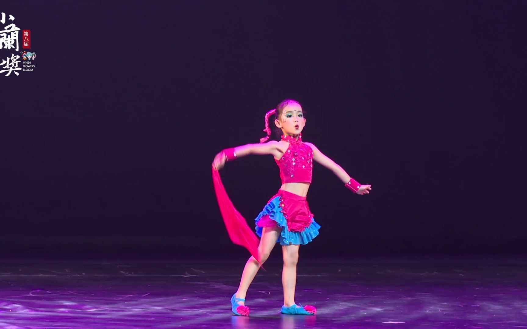 第八届"小兰花奖"全国小小舞蹈家独舞展演完整版剧目《妞啊扭》