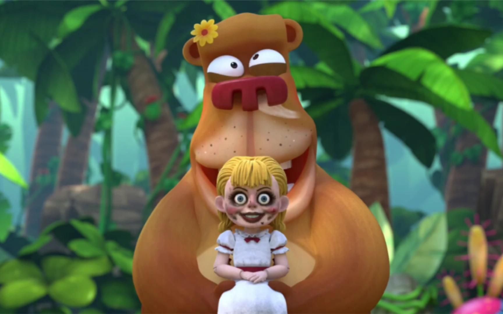 鬼娃娃1大熊的新玩具怎么会被大家嫌弃是因为长的太吓人