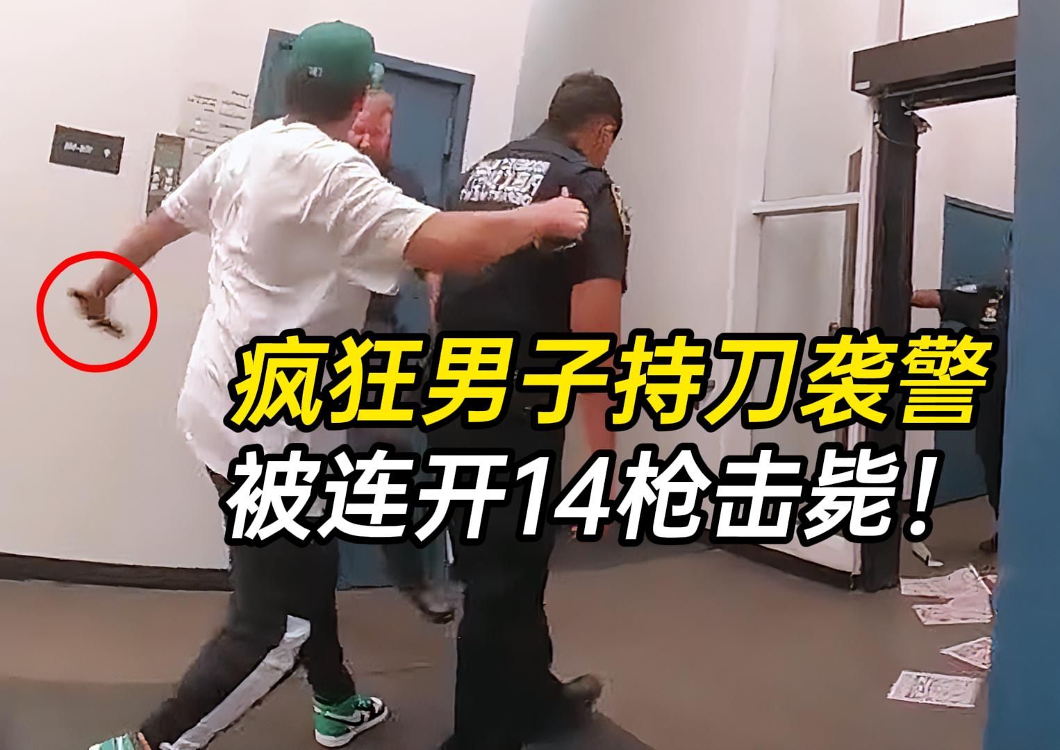 最疯狂的3个袭警案件，警员拔枪只用半秒！