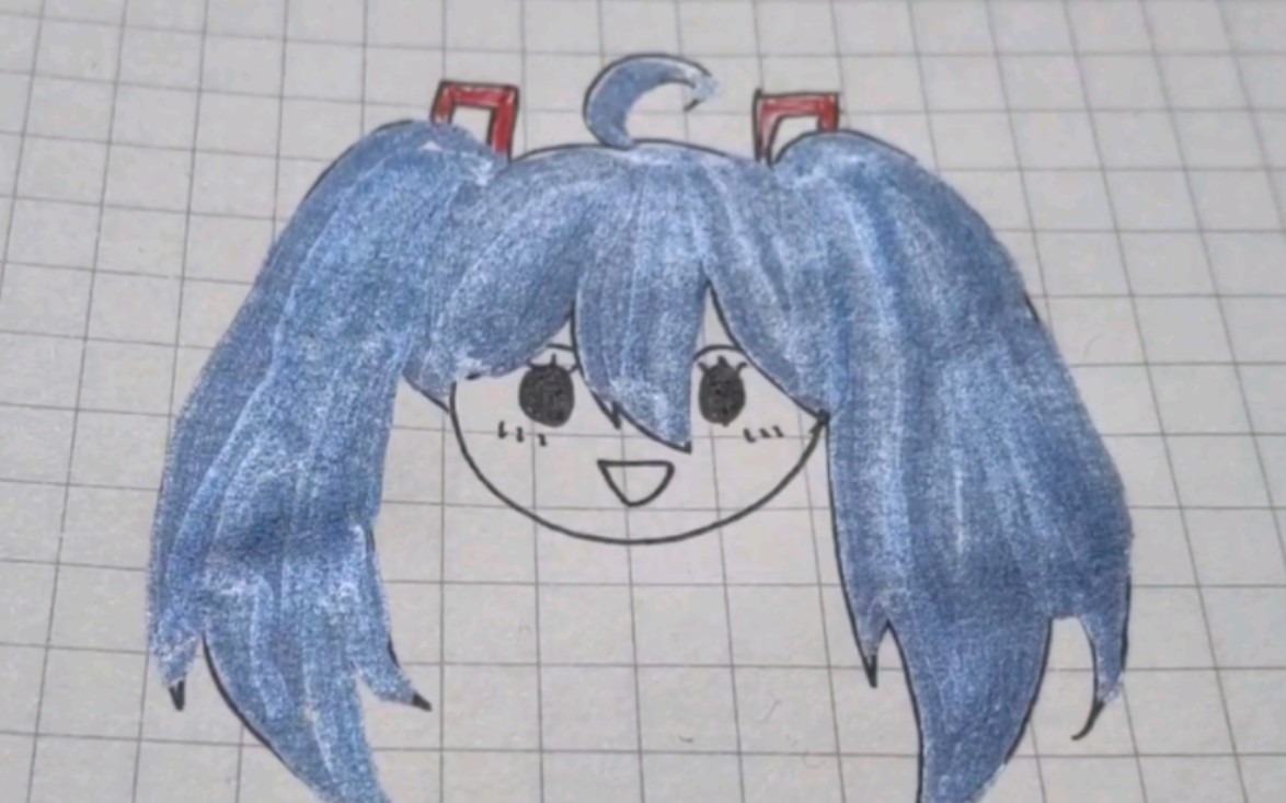 【整活】1赞画1只miku,请让我画到手软