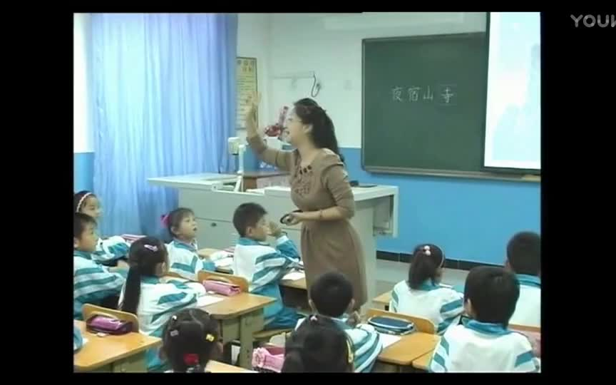 [图]二上第十八课丨《夜宿山寺》同课异构