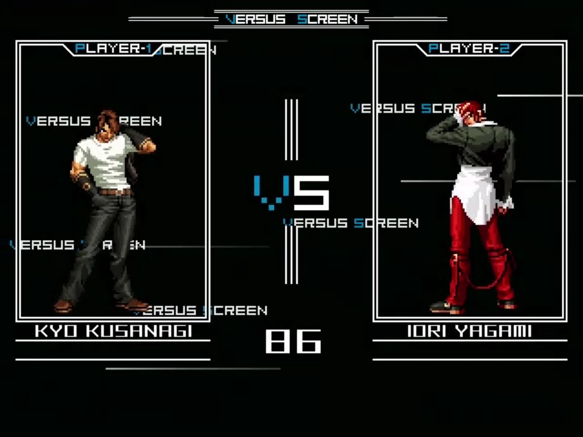 kofm lv2 草薙京vs八神庵