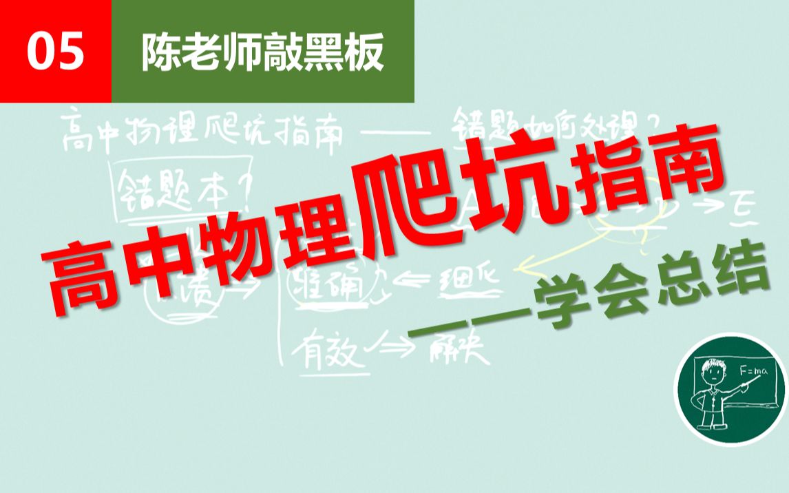 高中物理学习的关键点在于总结,教你怎么总结哔哩哔哩bilibili