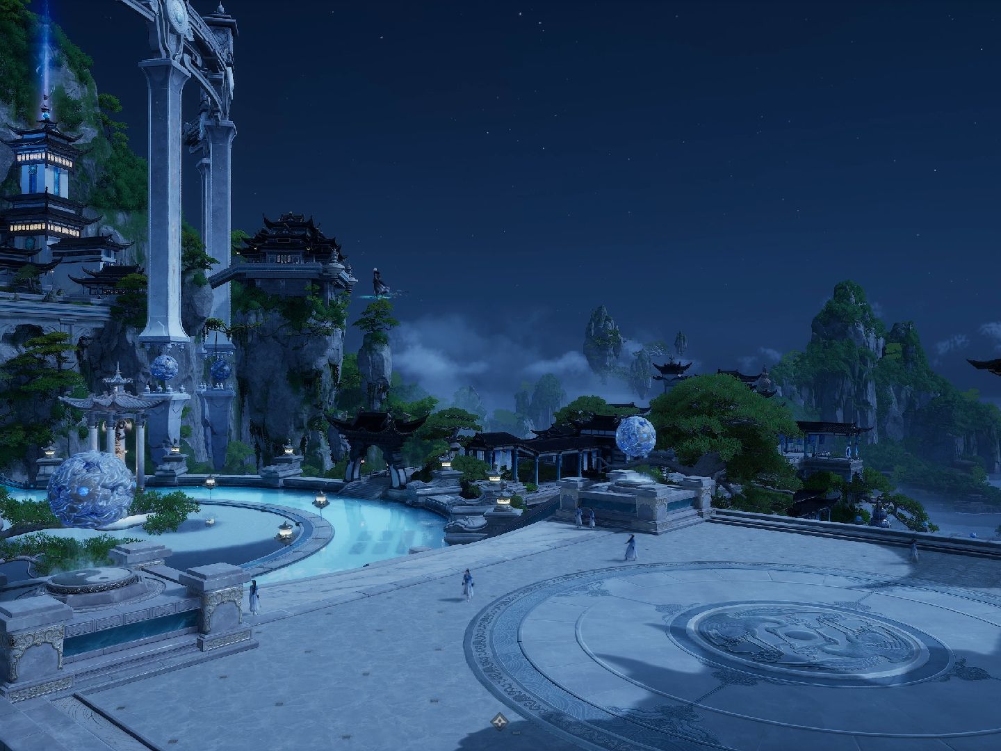 《诛仙世界》青云门的夜