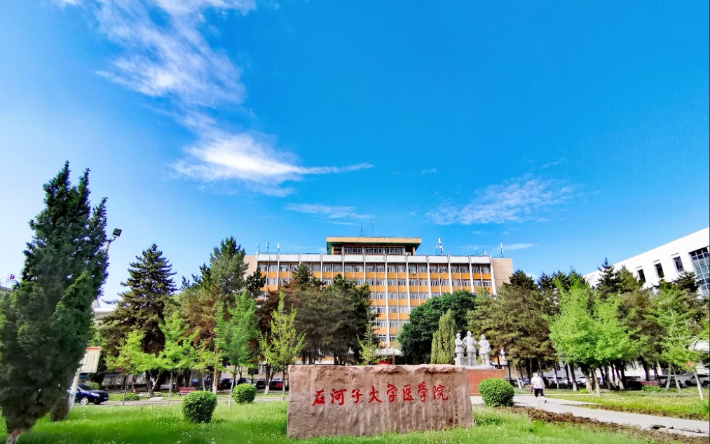 喜迎二十大,人间四月天,醉是石大春.《石河子大学医学院》