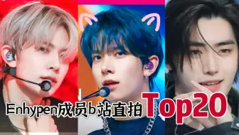 Download Video: 【Enhypen】成员b站直拍排名Top20｜全员上榜！五支百万以上 李羲承和李羲承之间的百万内卷 前五占四 在恩静的四周年纪念日命运般拥有个人第四支百万