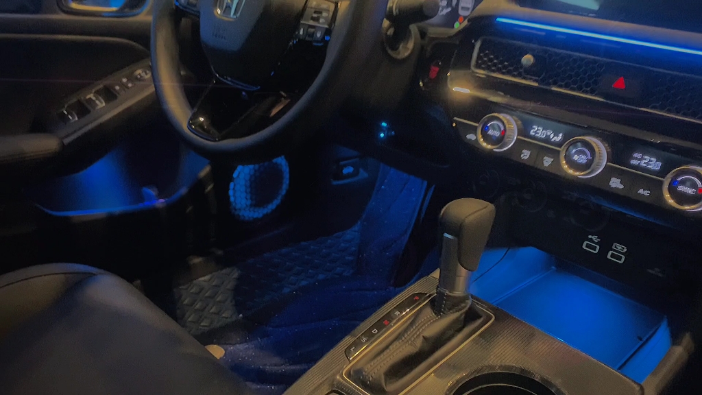 十一代思域亚克力氛围灯