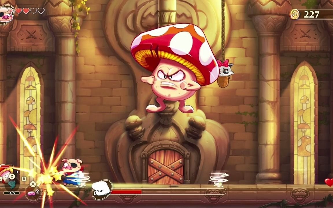 [图]Monster Boy and the Cursed Kingdom_ All Bosses and Ending