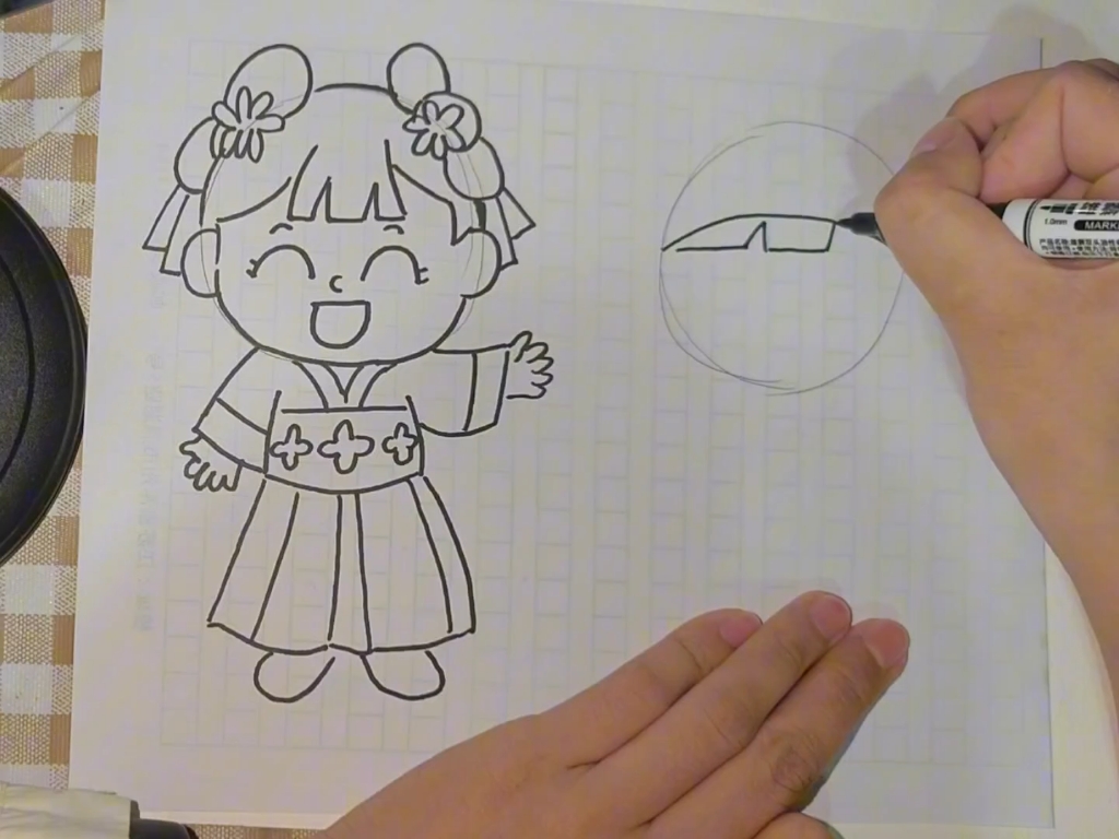 少数民族儿童简笔画 汉族 壮族 幼师考编学前教育儿童画主题画