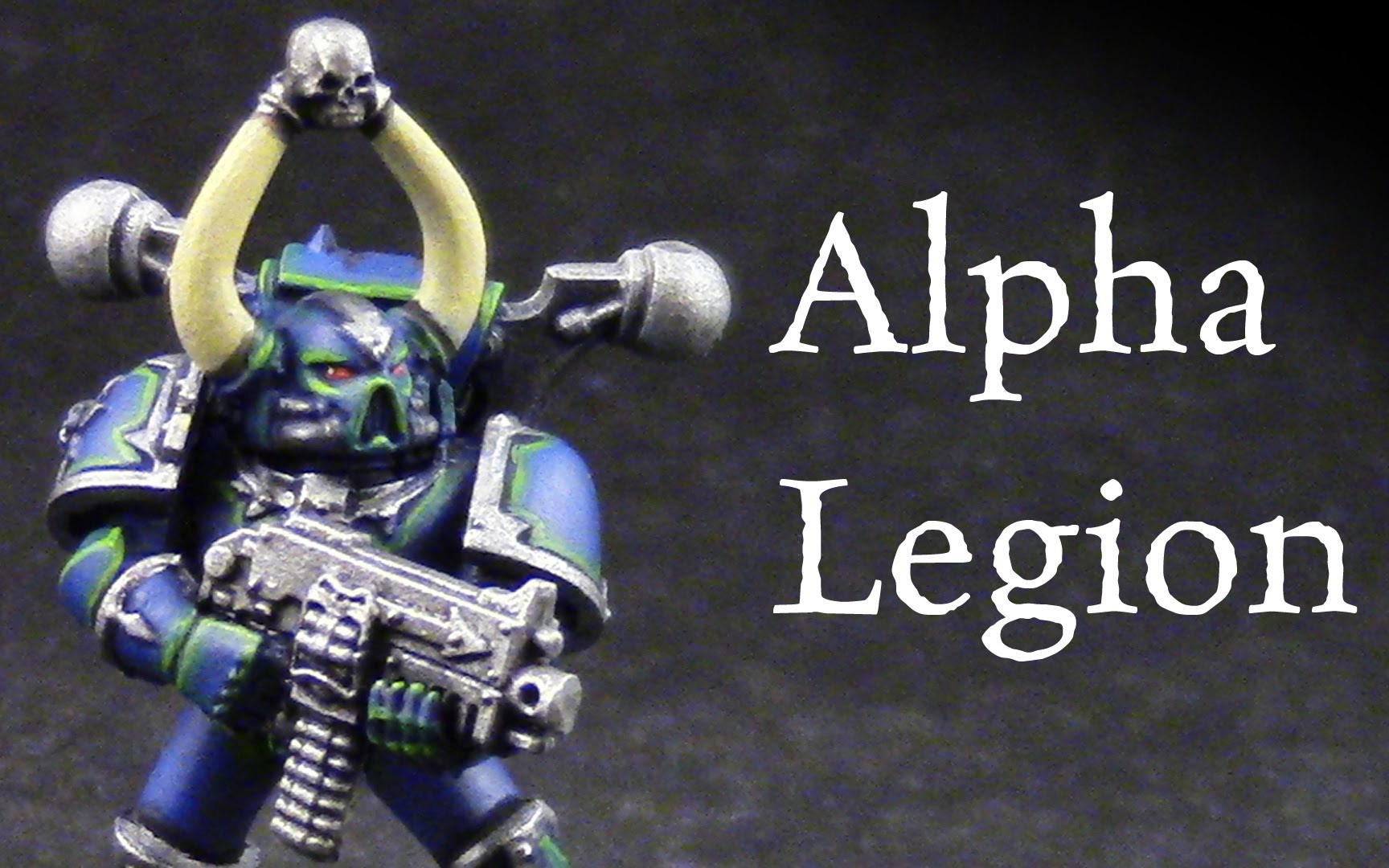 转生肉战锤40k棋子theapatheticfish如何涂装混沌星际战士阿尔法军团