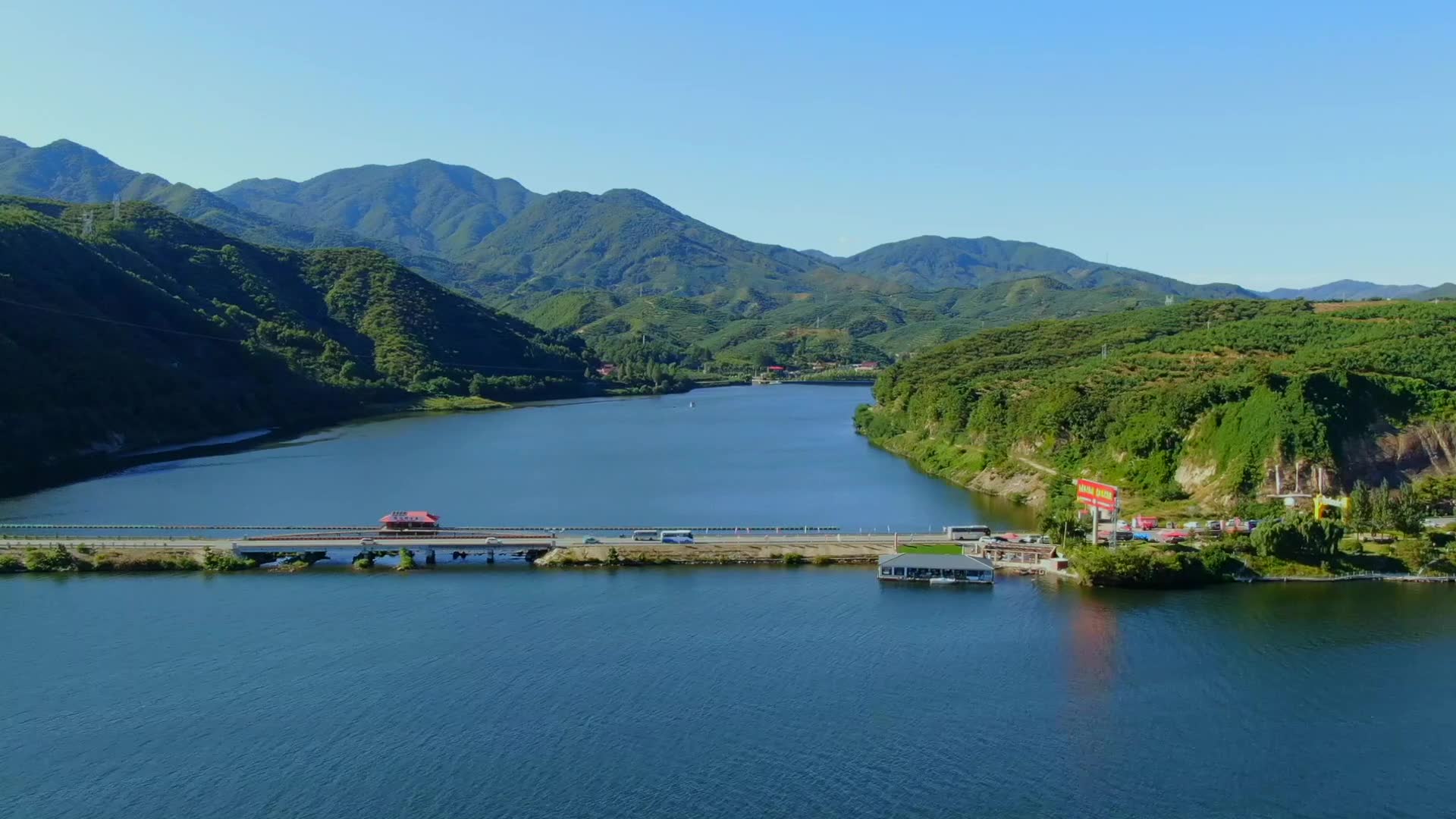 宽甸河口景区图片