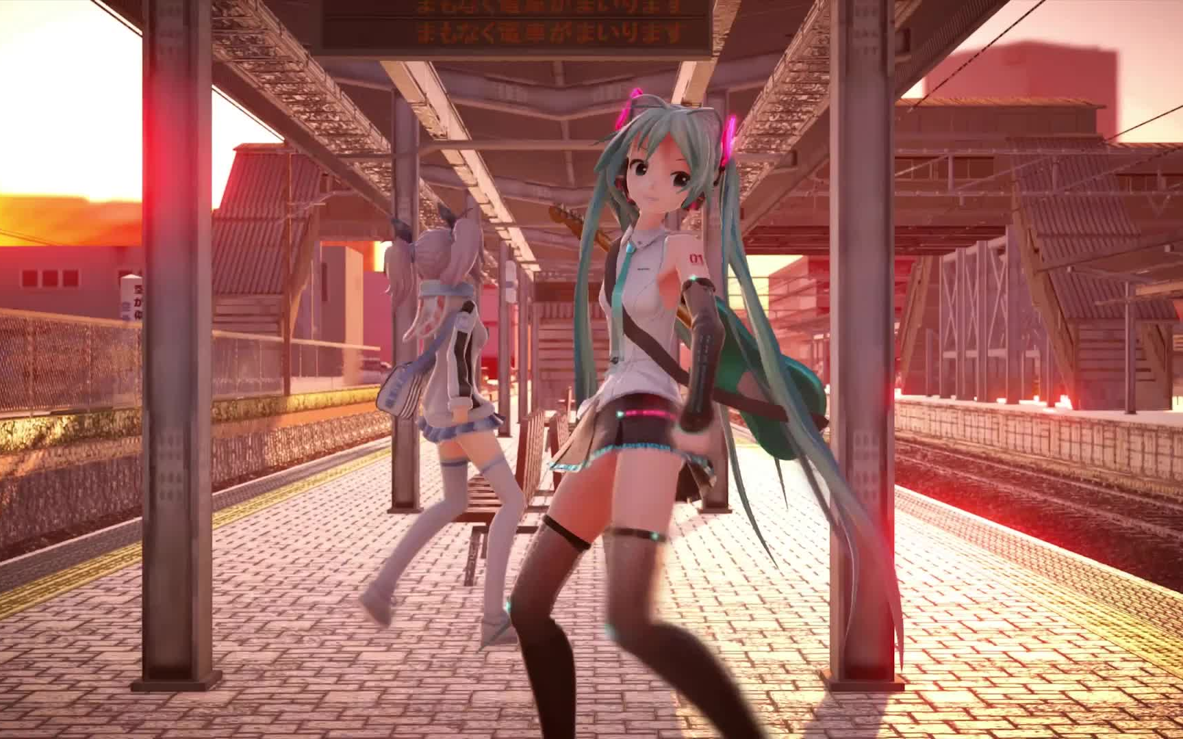 [图]【转载】steam的wallpaper engine 的初音动态壁纸 【MMD】Classic (MikuV4X Digitrevx)