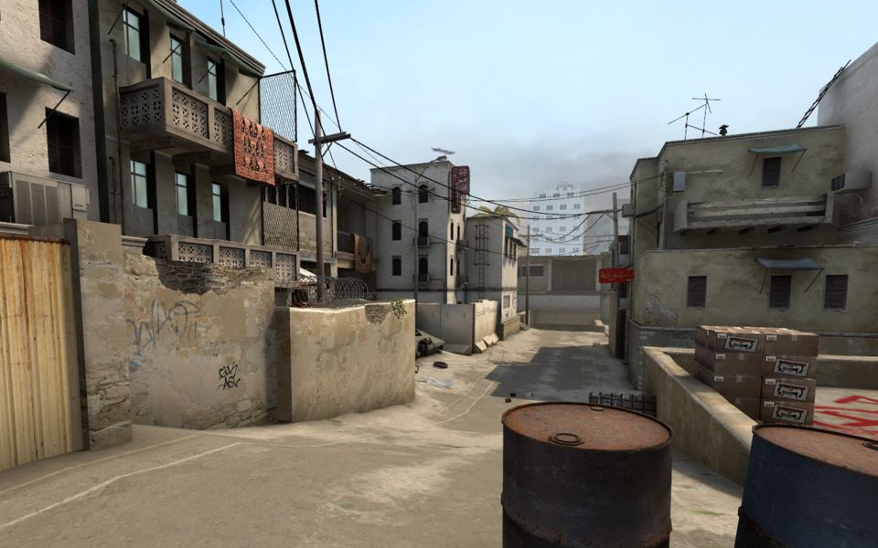 [718]dust2 ct针对小道非常规站位