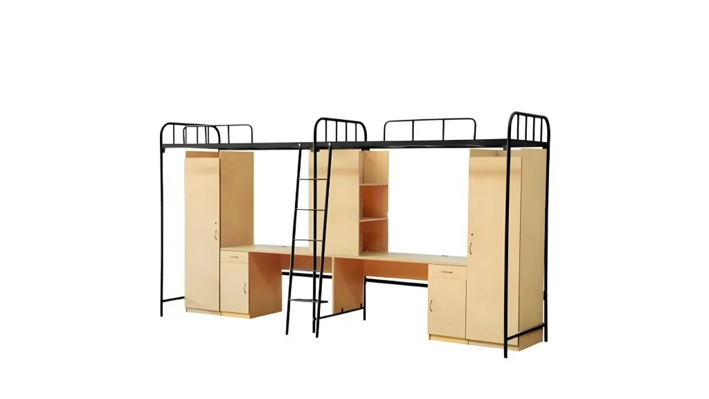 哈尔滨公寓床学生宿舍床上下铺铁床双层床供应商