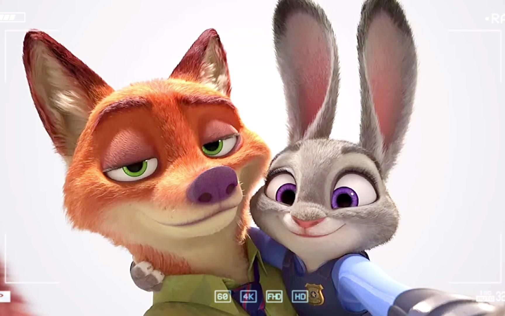 越嫌弃越爱得深 尼克朱迪秀恩爱自拍视频曝光