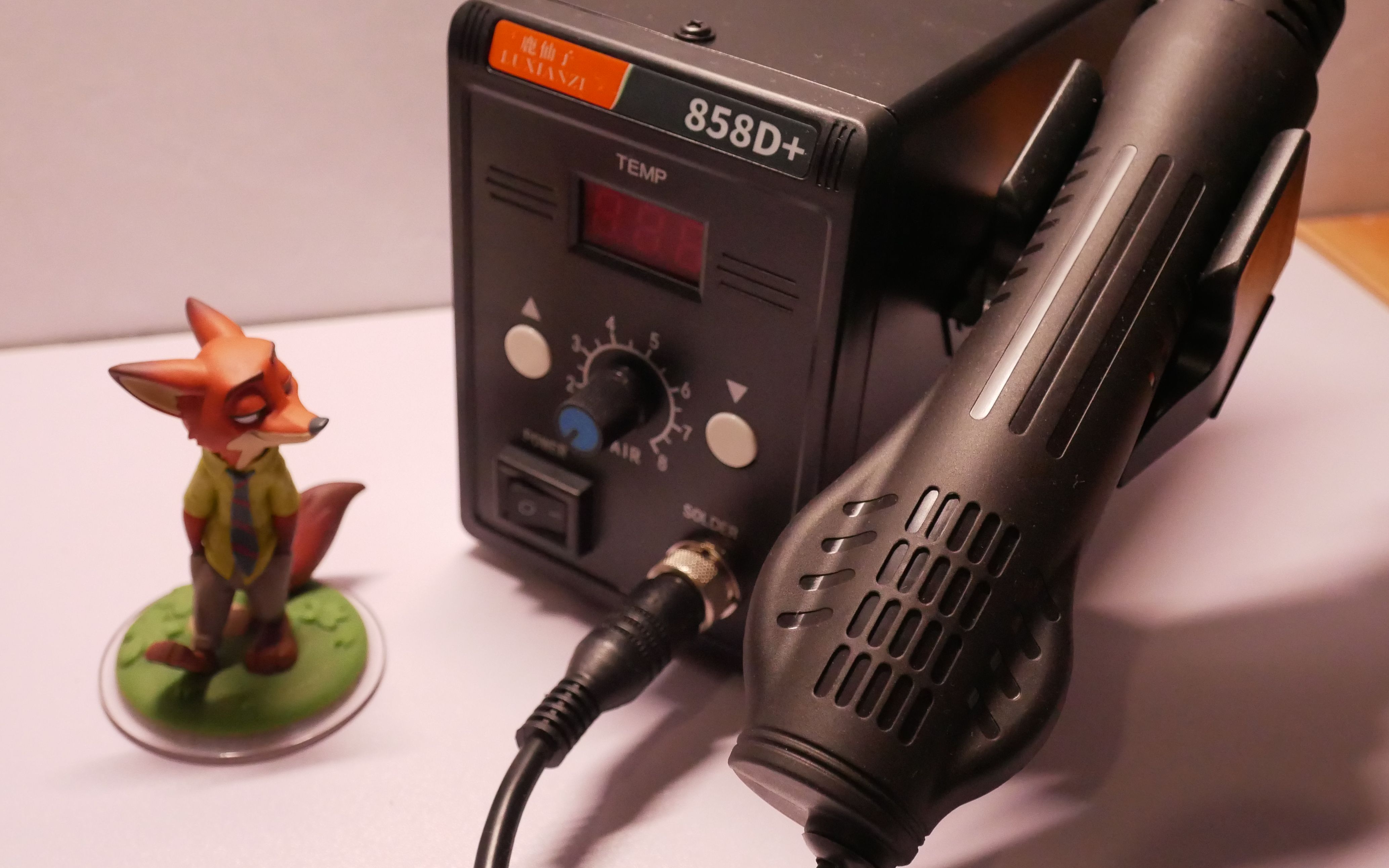 热风枪鹿仙子858d简单开箱