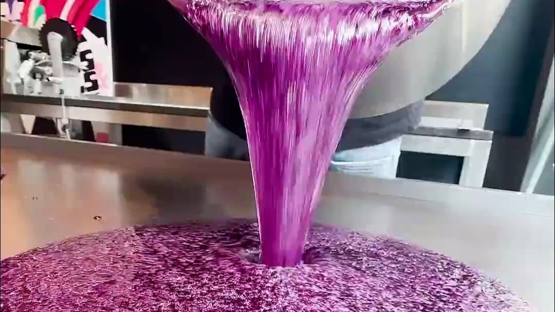 紫色的魅力！酸葡萄糖果的制作过程