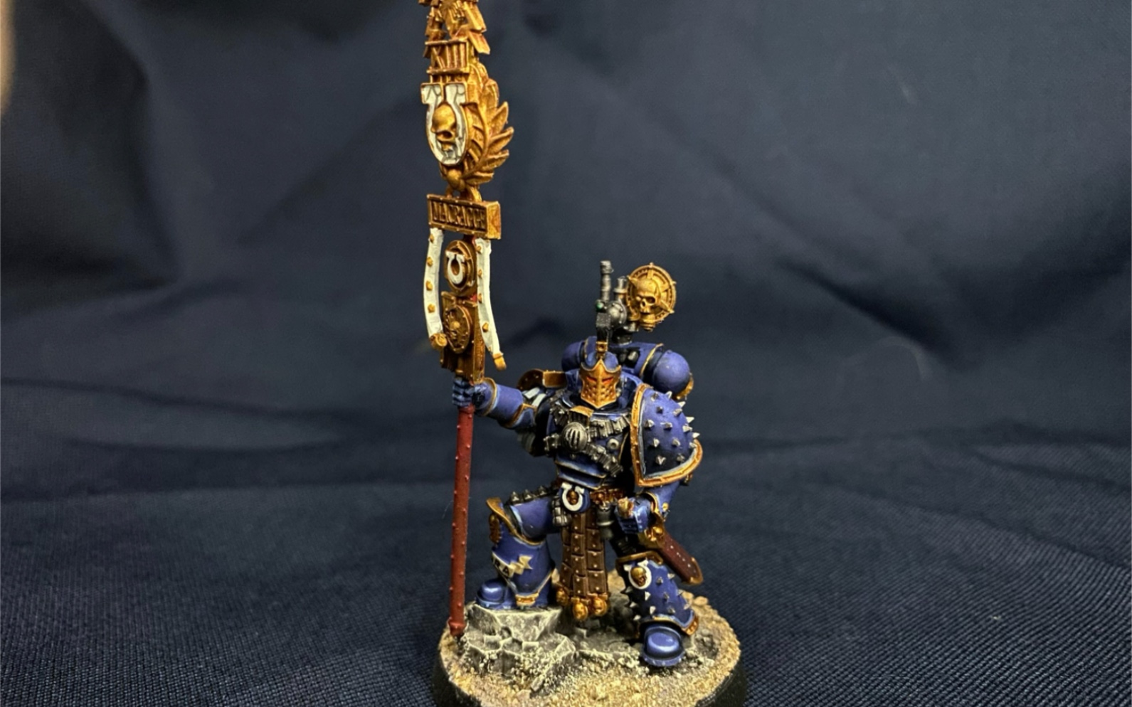 涂装展示战锤40k星际战士极限战士u团执政官旗手