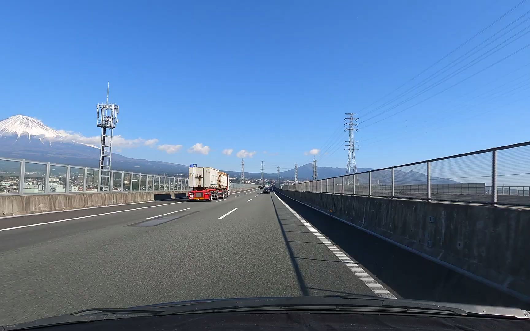 【超清日本】第一视角 新東名高速道路 御殿场jct-鲇泽pa (2022.12拍