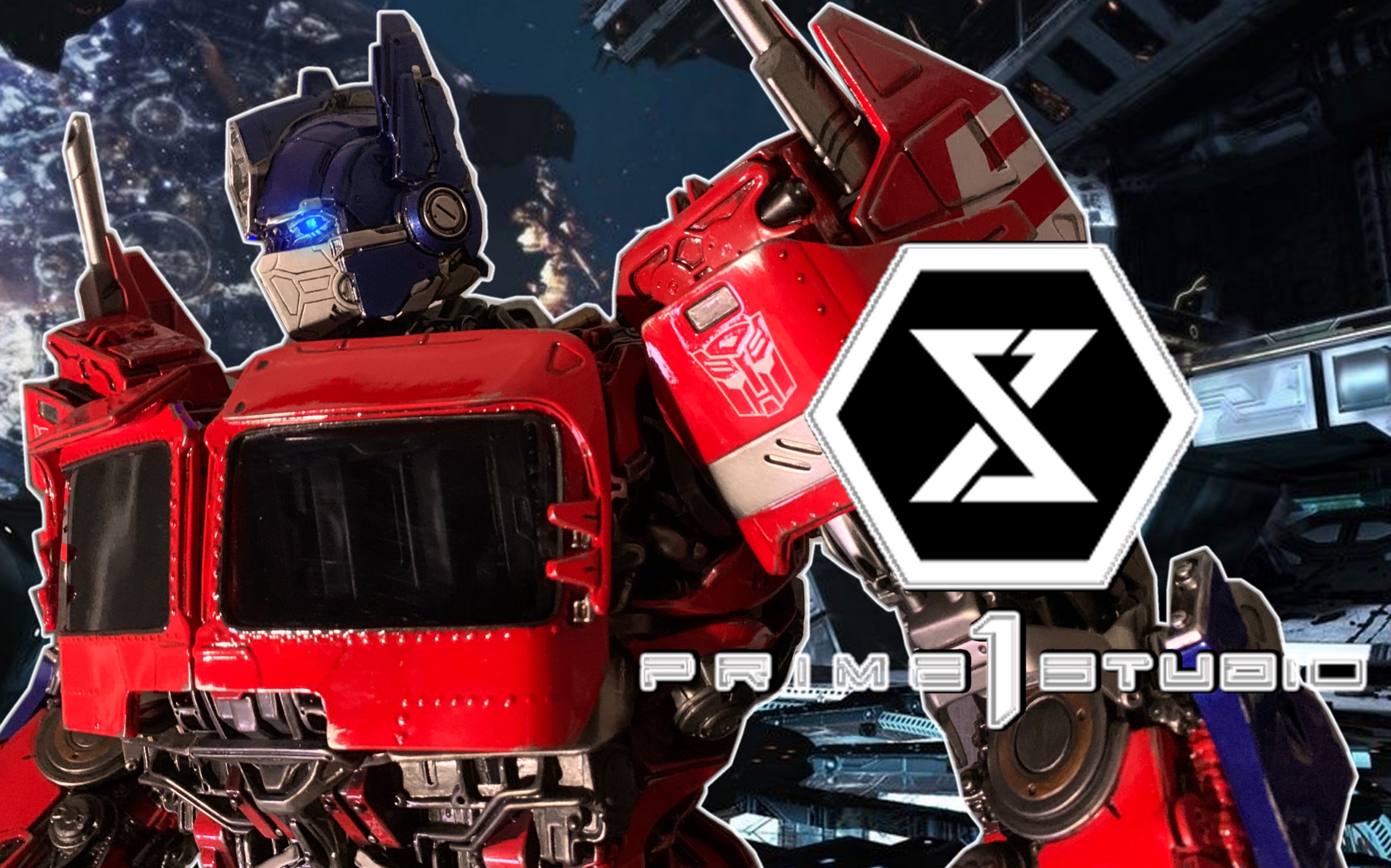 【变形金刚】 p1s 外传擎天柱 大黄蜂外传电影prime1studio 简单一玩