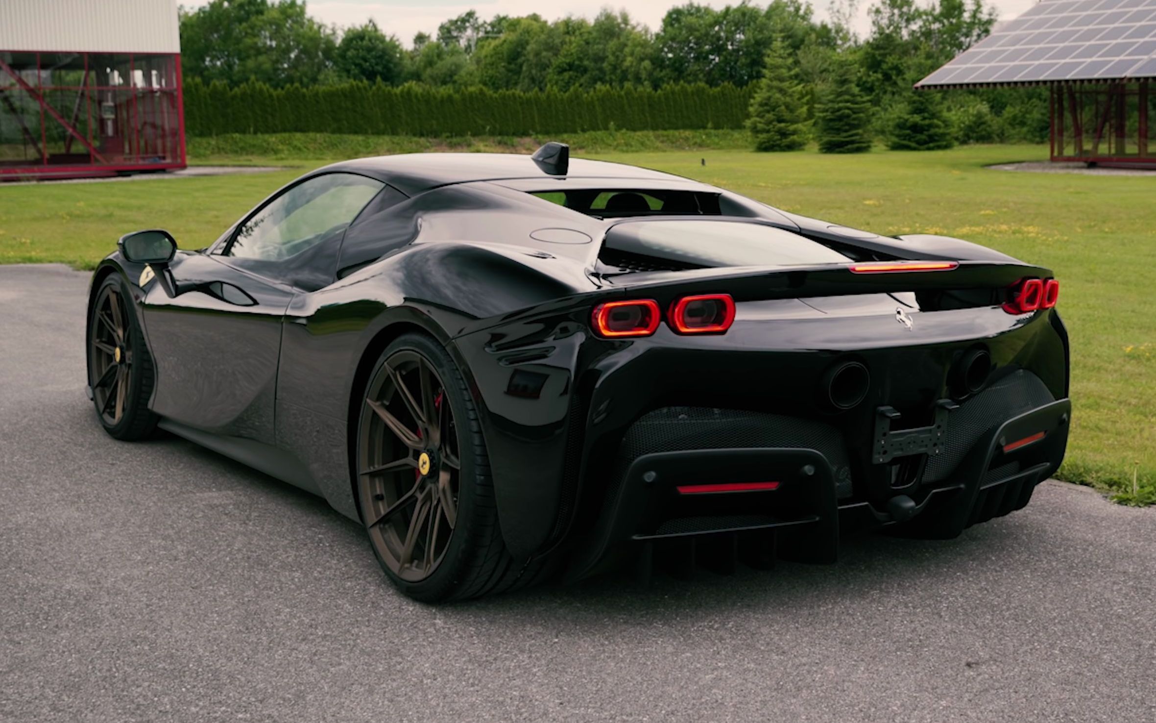 novitec直排装在【法拉利/ferrari sf90 】上声浪会有多炸?