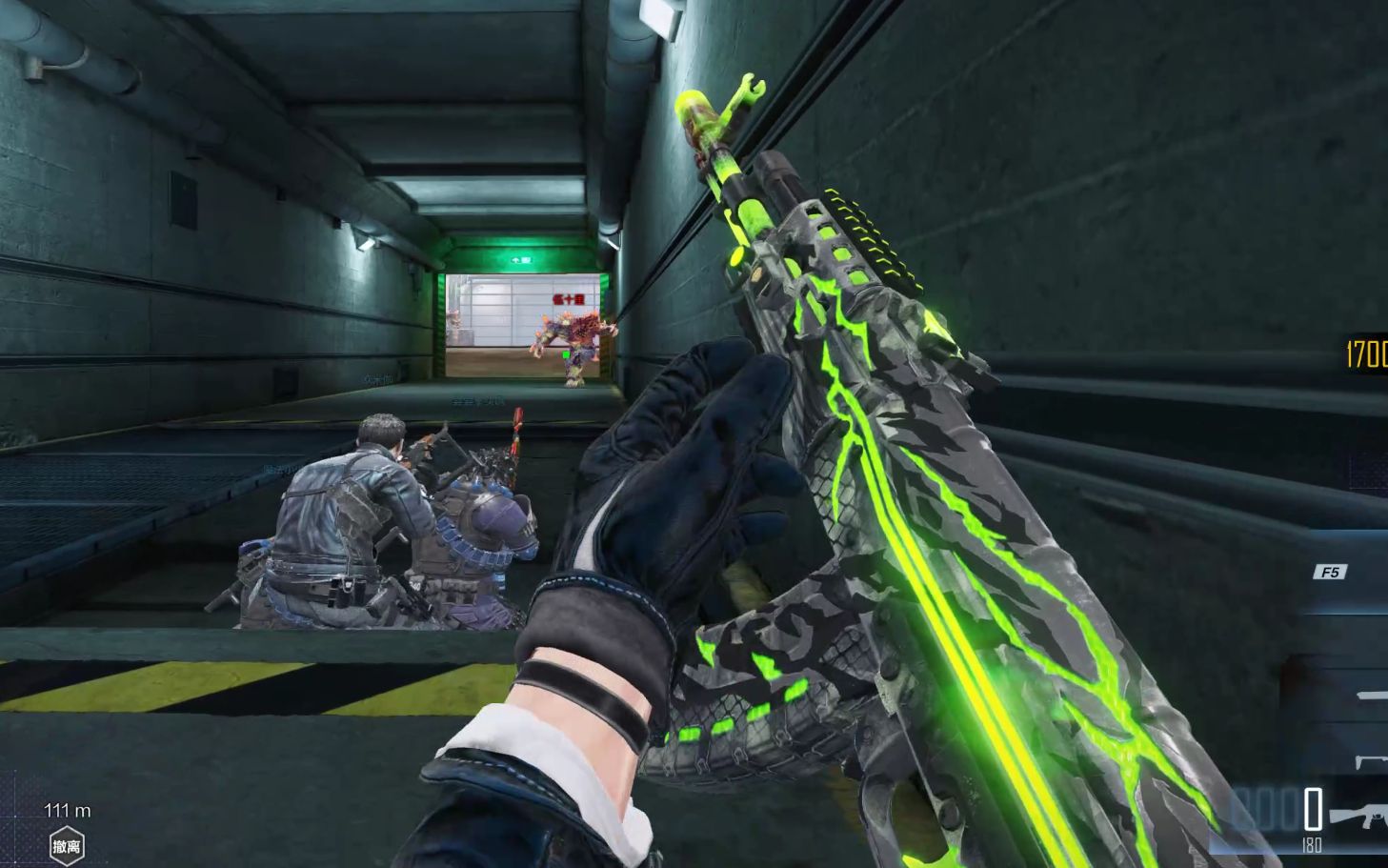 穿越火线hd:生化追击ak103绿巨人皮肤扫射超爽_哔哩哔哩bilibili_穿越