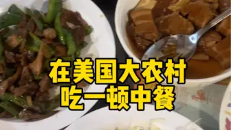 美国大农村里的中餐厅！中国人在美国开的店！