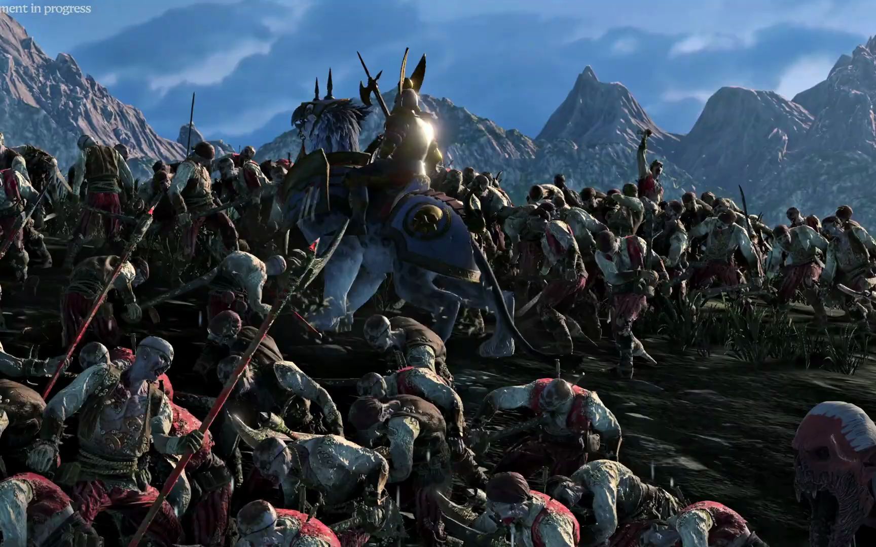 战锤2全面战争视频亡灵海盗进攻帝国