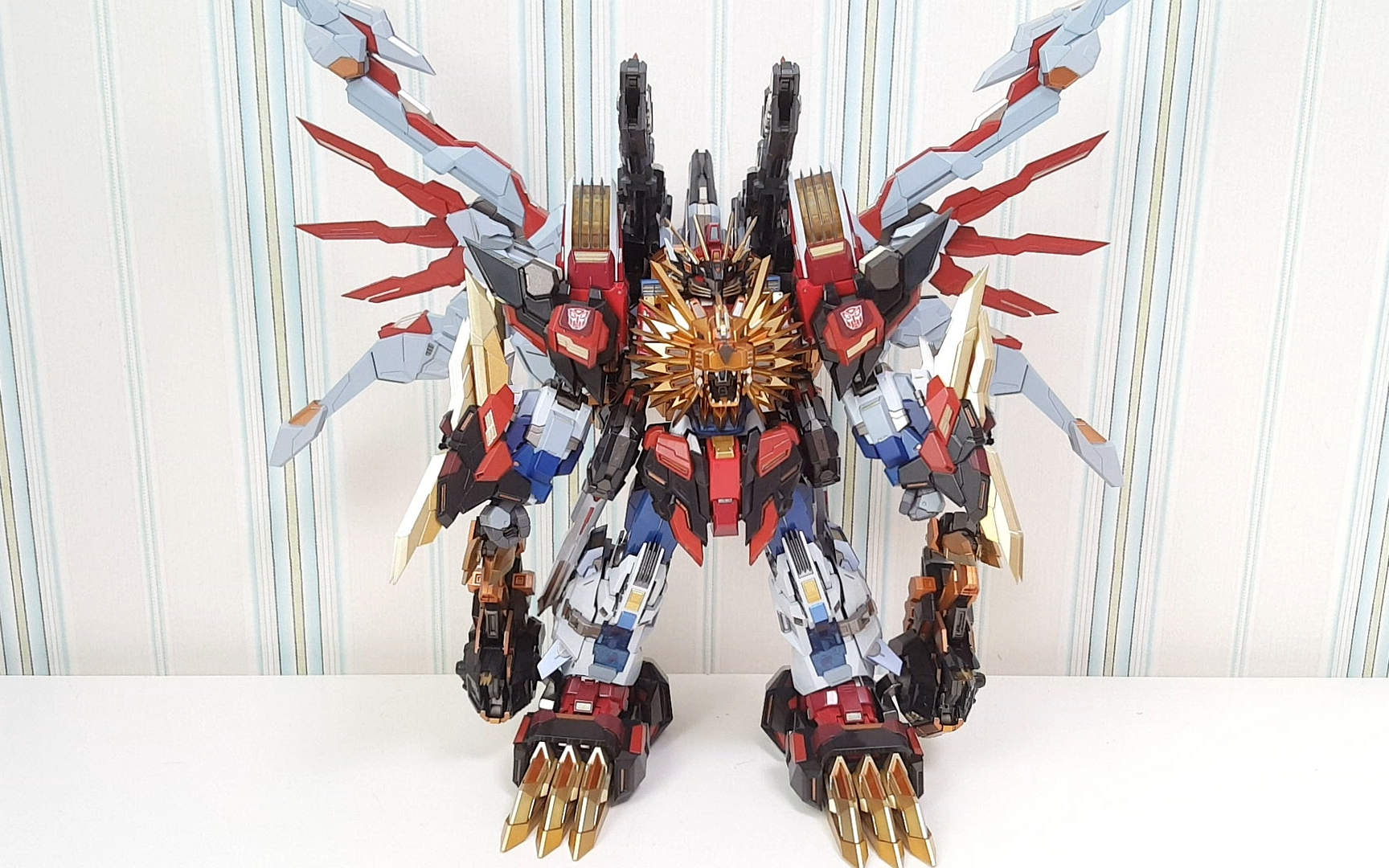 flame toys铁机巧变形金刚狮王_哔哩哔哩_bilibili