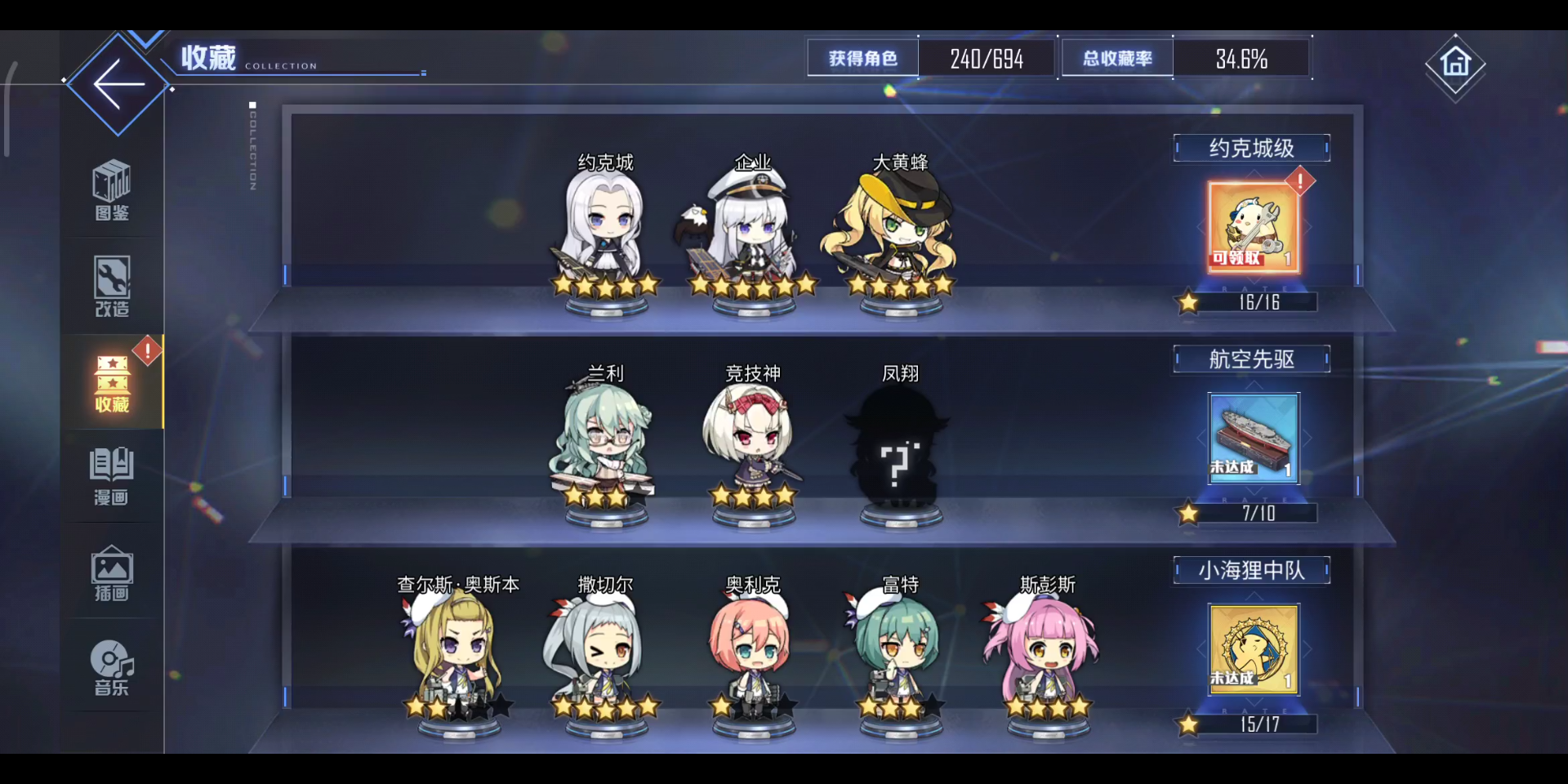 碧蓝航线国服第107天,获得白鹰精英损管