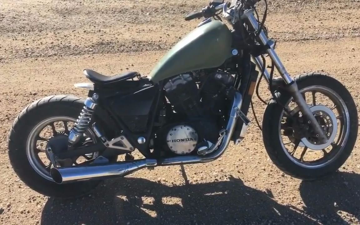 1984年本田bobber风格重机鉴赏,一定要闭眼听声