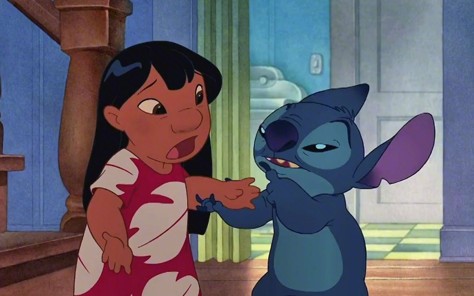 可恶!外星人为了抓史迪奇,竟把小女孩的家都毁了