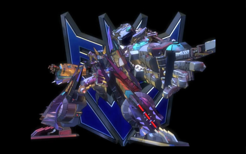 变形金刚银河之力/赛博坦传奇 狮虎威震天黑暗组合形态