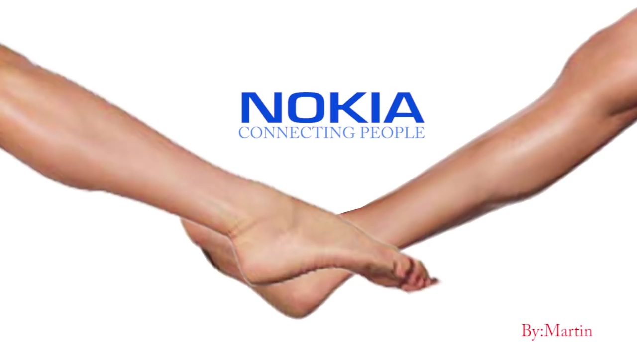 诺基亚脚对脚开机动画