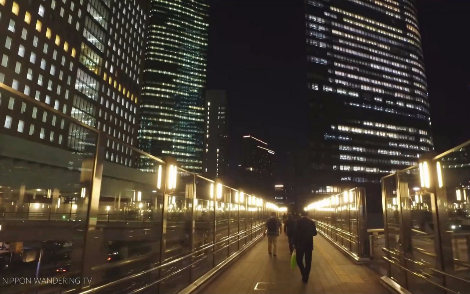 [图]夜の汐留散歩 Shiodome night walk- 4K