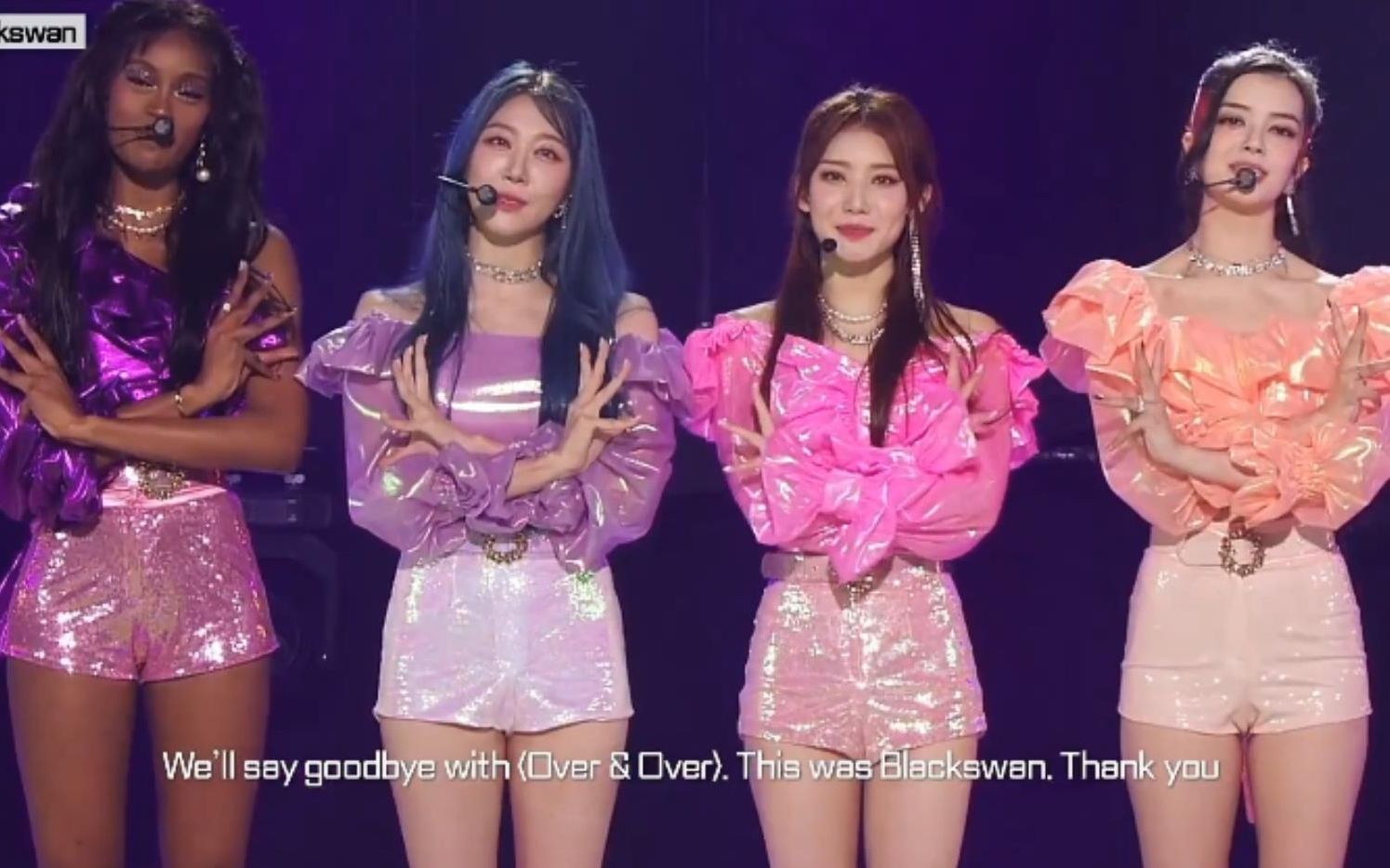 活动作品有黑人的女团你们见过吗blackswan