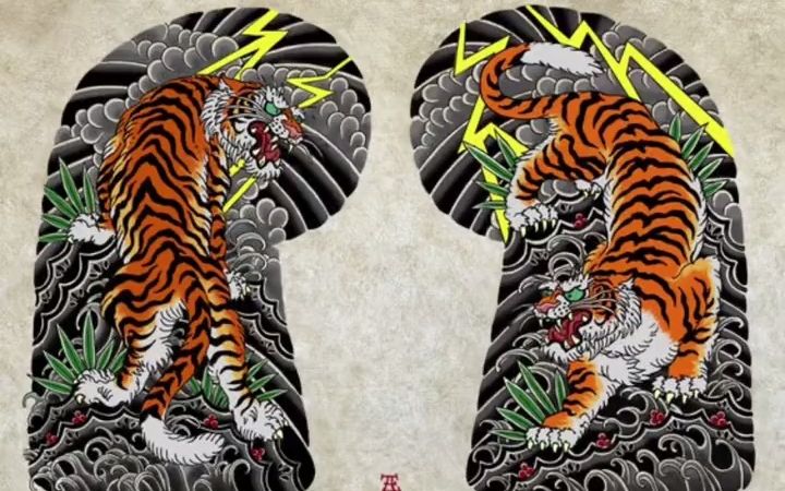 【纹身百科】到底应该纹上山虎,还是下山虎?