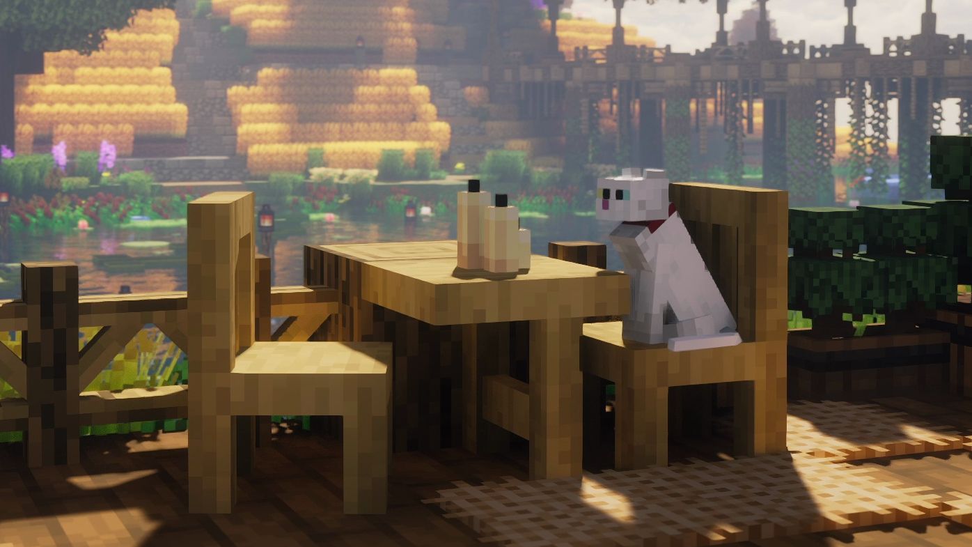 我的世界78河边猫猫78动态壁纸minecraft