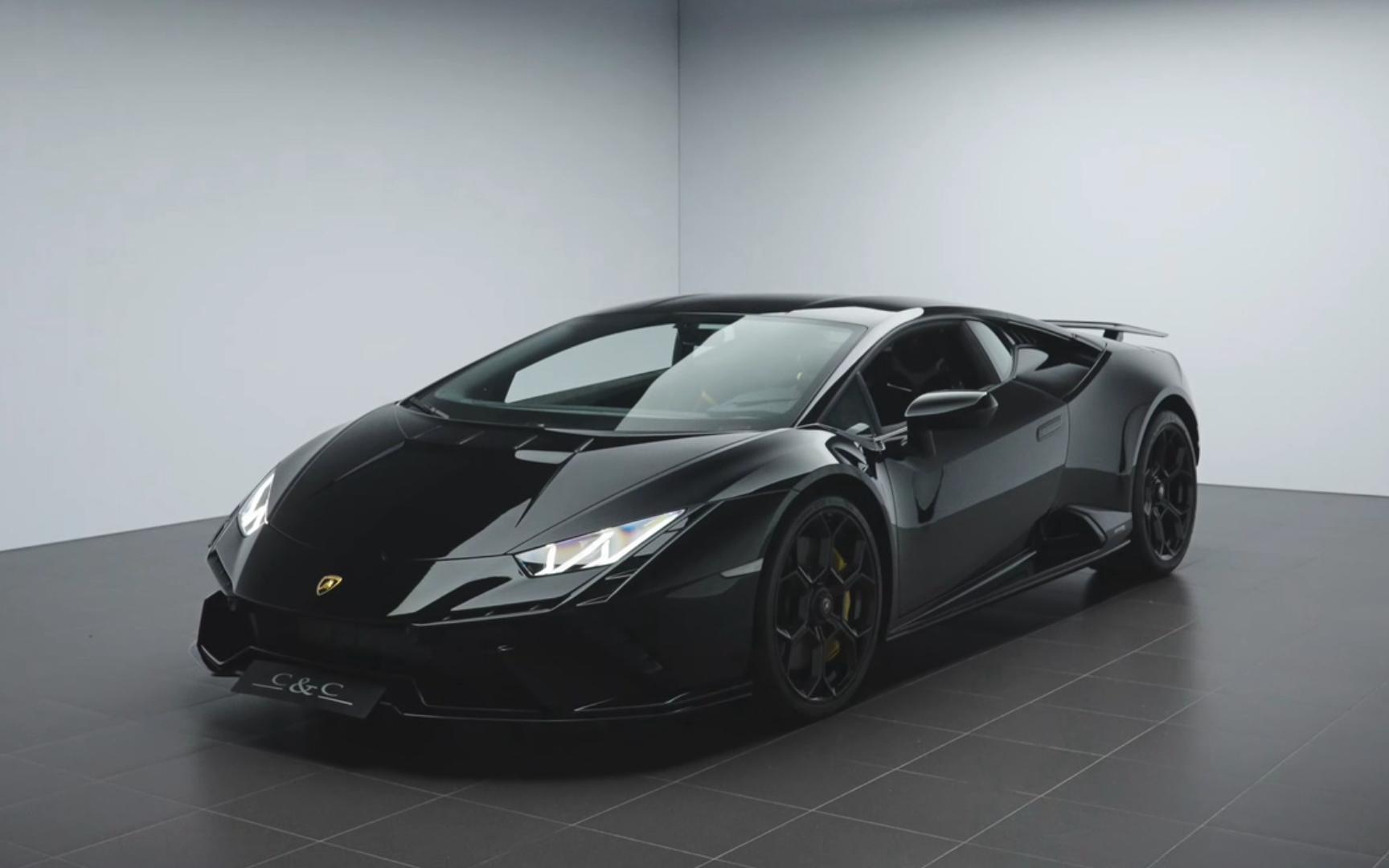 【4k】lamborghini huracan tecnica - 声浪 内饰 