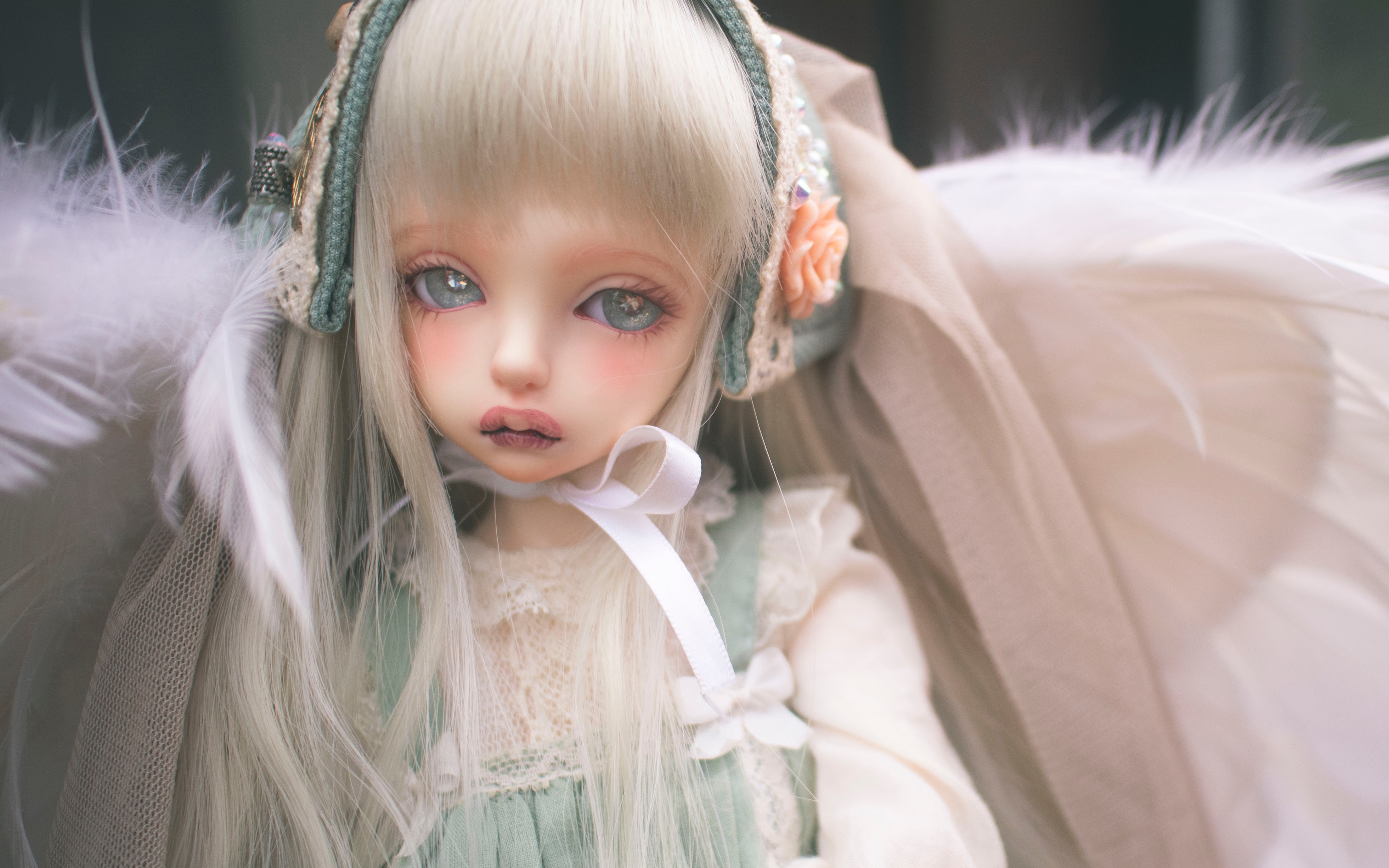 【bjd】眼里有月牙和心心!一个瞎拍的自撸妆及眼珠展示 daydream-evan