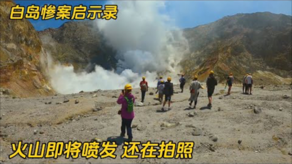 白岛惨案:4次前兆都被忽视,旅游团观看火山时突然喷发,纪录片!!哔哩哔哩bilibili