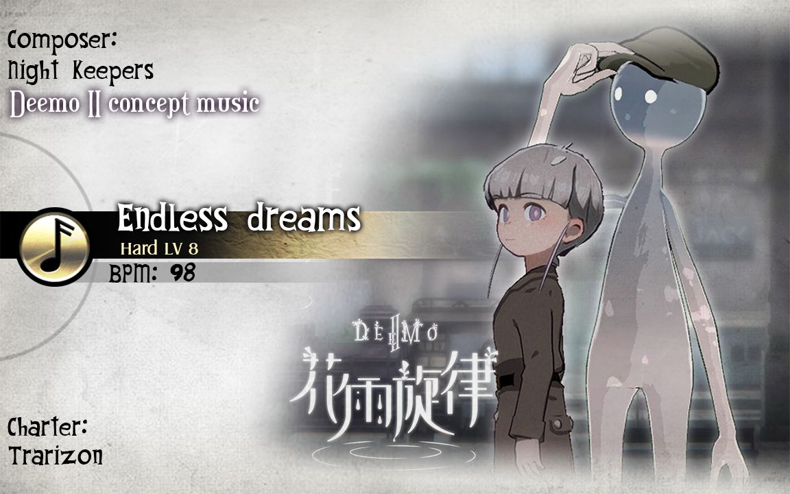 【deemo自制谱/deemo ii概念音乐】endless dreams hd.8_音游热门视频
