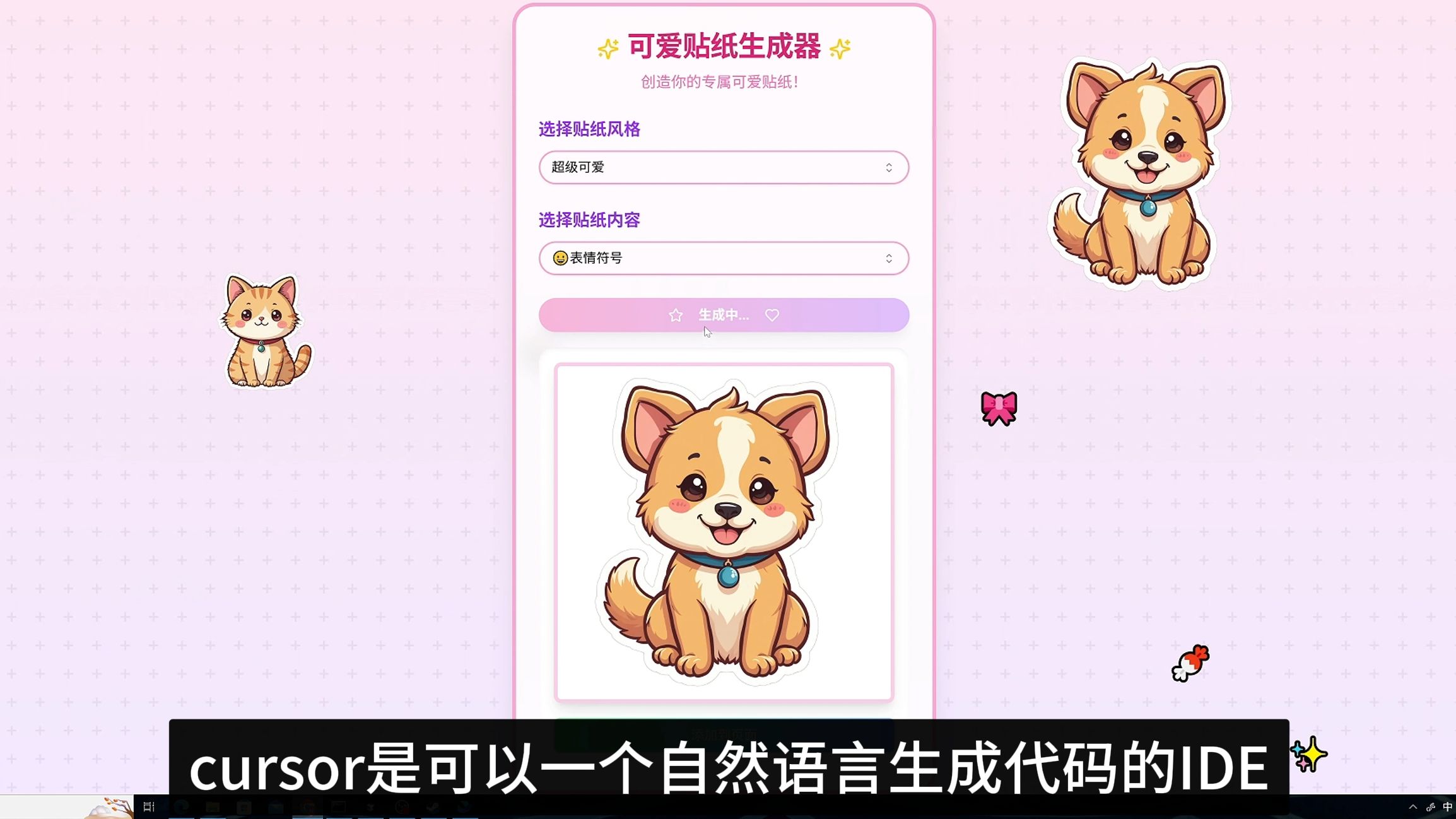 Cursor+ComfyUI 生成可交互AI生图网站 从0到1哔哩哔哩bilibili