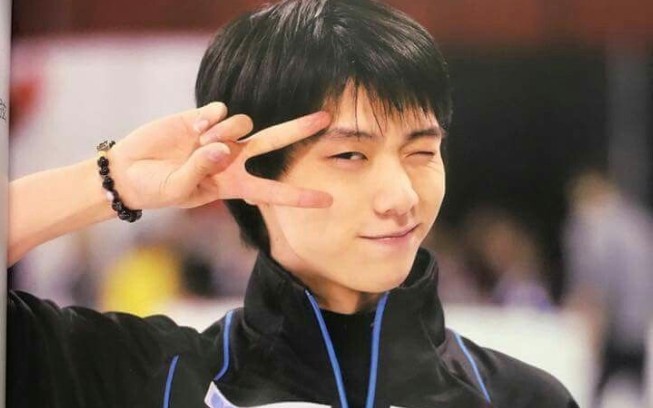 活動作品羽生結弦世錦賽與吉祥物互動