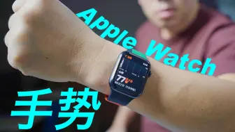 Apple Watch利用手势控制功能查看手表详情-干翻华强北